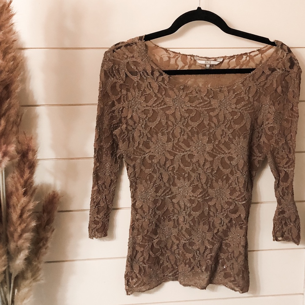 BKE mauve top